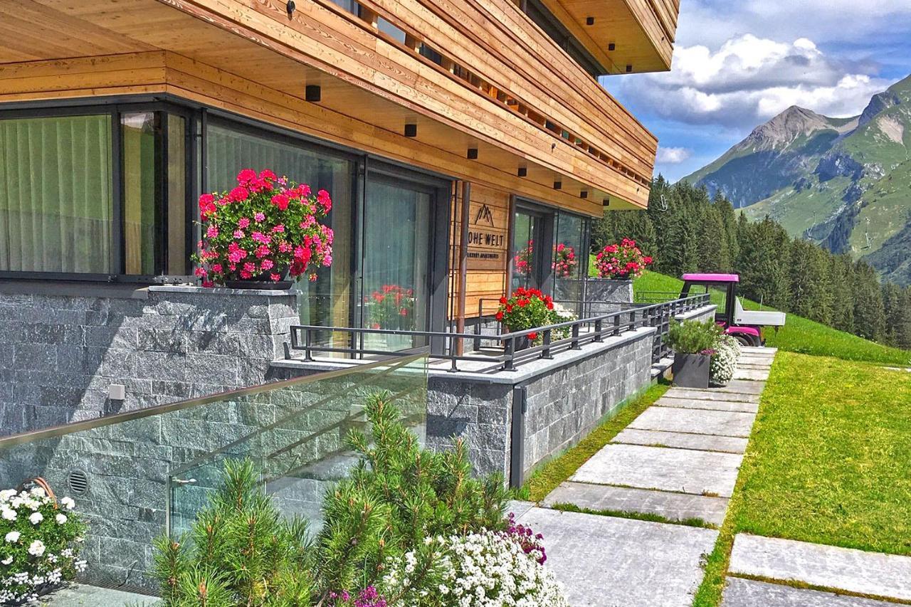 Chalet Hohe Welt - Luxury Apartments Lech am Arlberg Eksteriør billede