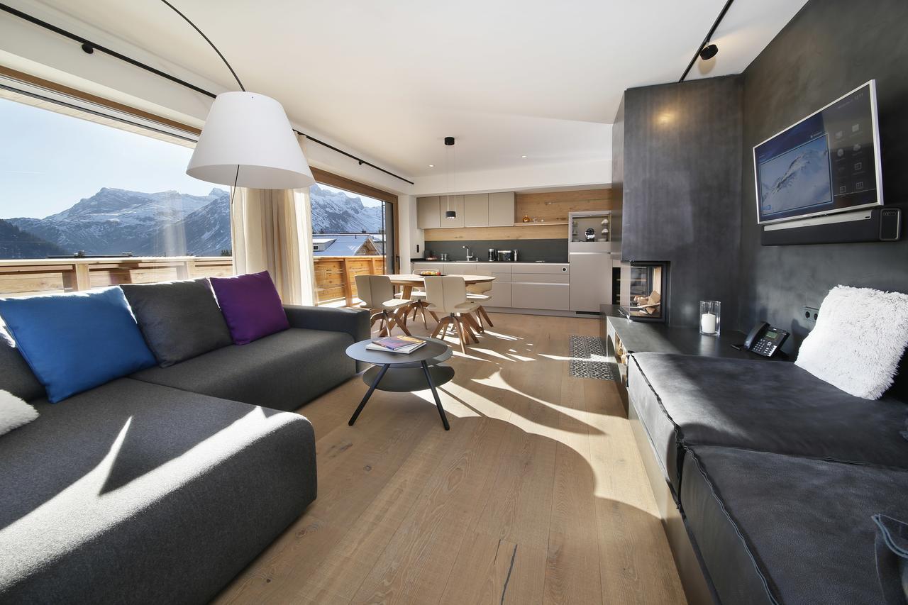 Chalet Hohe Welt - Luxury Apartments Lech am Arlberg Eksteriør billede