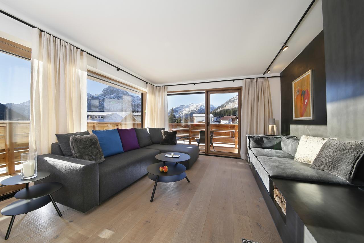 Chalet Hohe Welt - Luxury Apartments Lech am Arlberg Eksteriør billede