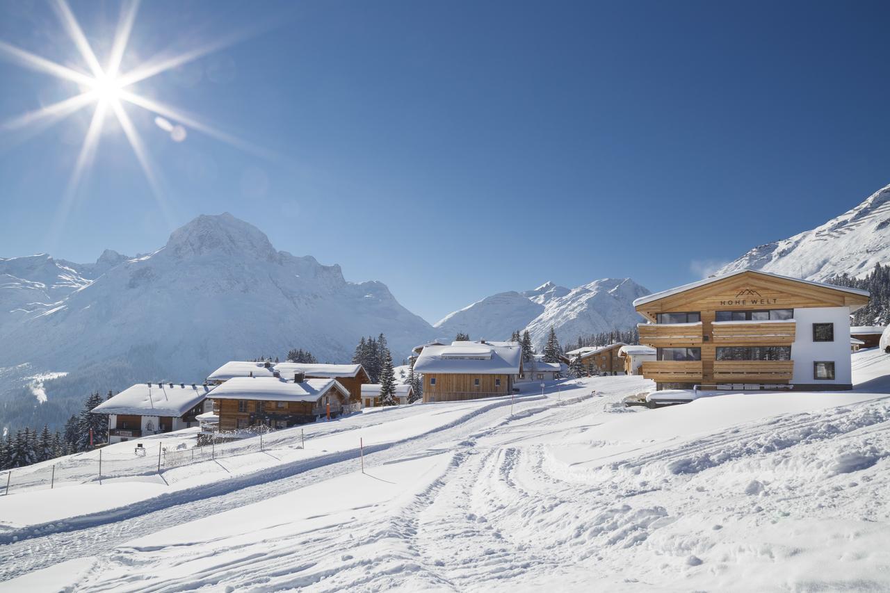 Chalet Hohe Welt - Luxury Apartments Lech am Arlberg Eksteriør billede
